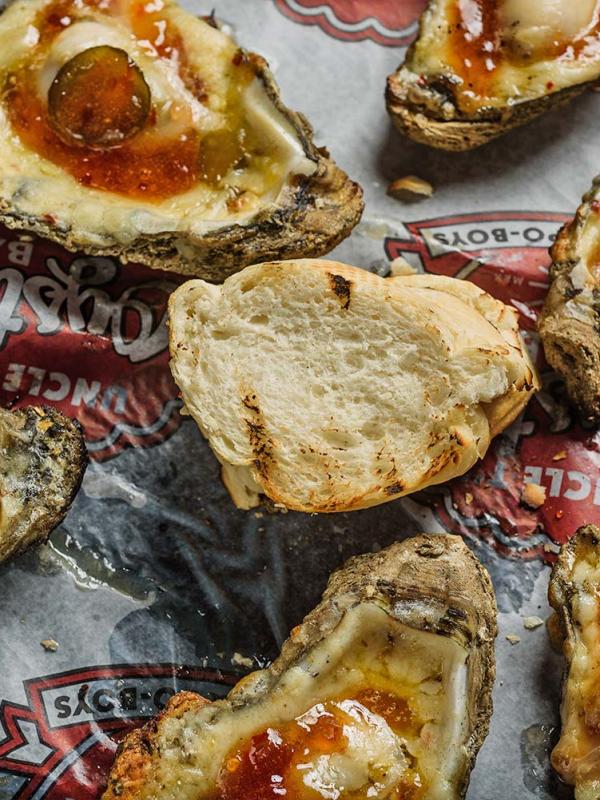Classic Candy Charbroiled Oysters